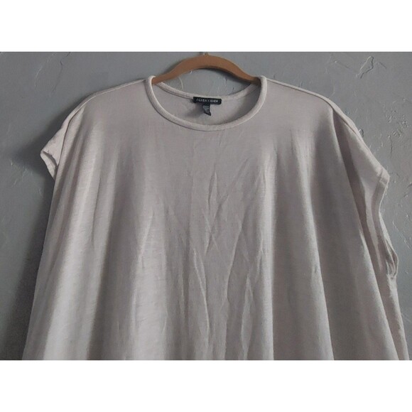 Eileen Fisher Tops Tunic Womens M,Tencell,Lyocell, Spandex Soft 22 Inch Of Arm T - Picture 5 of 10